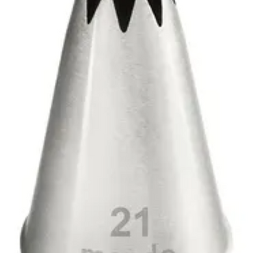 Mondo #21 S/S Open Star Piping Tip
