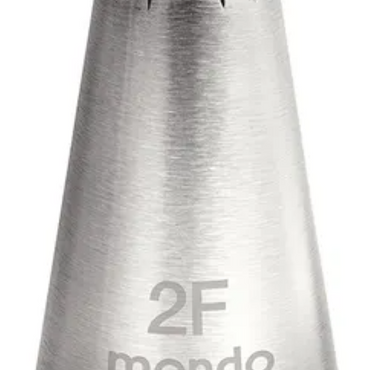 Mondo #2F SS Drop Flower Tip