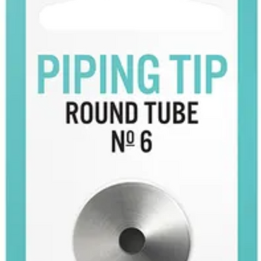 Mondo #6 S/S Round Piping Tip