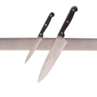 Magnetic Stainless Steel Knife Rack - 40cm