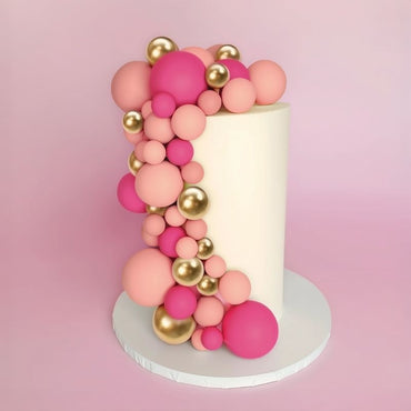Sprinks 32 Cake Ball Toppers - Pretty In Pink