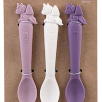 Melii Lixe Silic Spoons 3Pce Unicorn