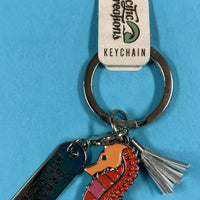 Ladies Keyring Seahorse