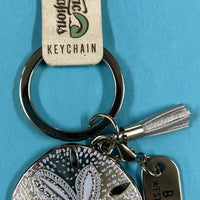 Ladies Keyring Sand Dollar