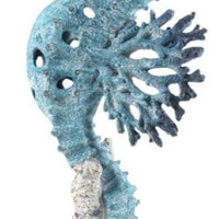 40cm Seahorse in Coral Finish