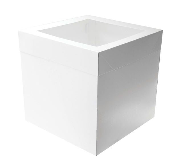 Mondo White Cake Box 30 x 30 x 30 cm  (12inch)