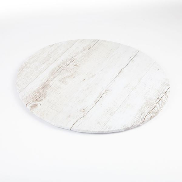 Cake Board Round  Wood Grain 20cm / 8inch