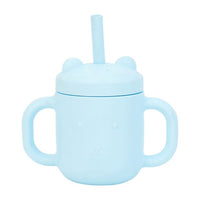 Mini Sippi Bear W Handles Iced Blue