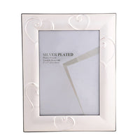Silver Hearts Frame 5x7
