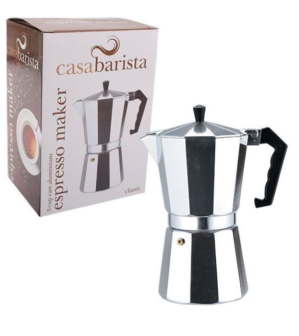 Classic  3 Cup Alum Espresso Maker 4131
