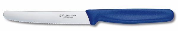 Vict Classic Steak Knife 11cm Blue  Wave