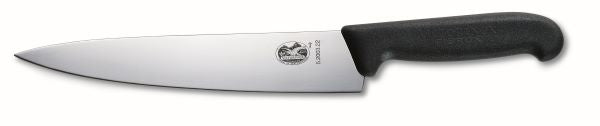 Vict Cooks Knife 22cm Fibx Black  5.2003.22