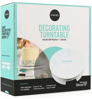 Mondo Cake Rotating Turntable 30cm