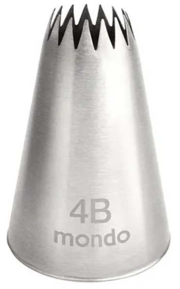 Mondo #4B SS Open Star Tip