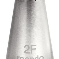 Mondo #2F SS Drop Flower Tip