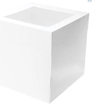Mondo White Cake Box 35x35x30cm (14x14x12inch)