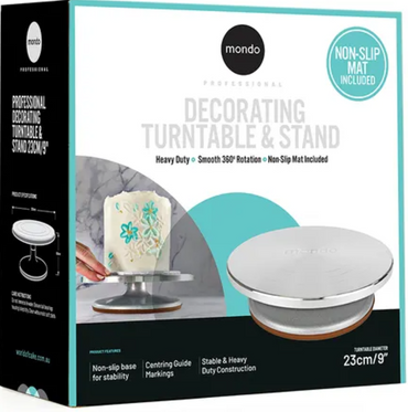 NRO Mondo Proff Metal Turntable 23cm/9' 01MO078