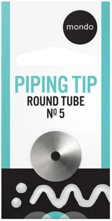 Mondo #5 S/S Round Piping Tip