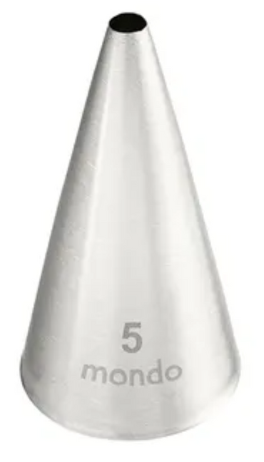 Mondo #5 S/S Round Piping Tip