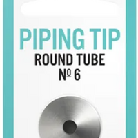 Mondo #6 S/S Round Piping Tip