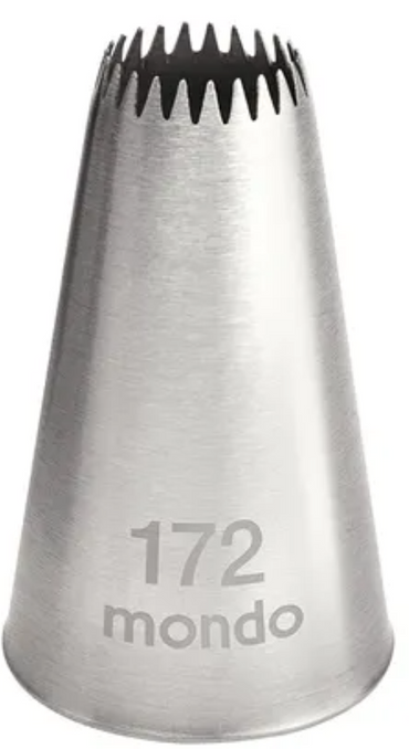 Mondo #172 SS Open Star Tip