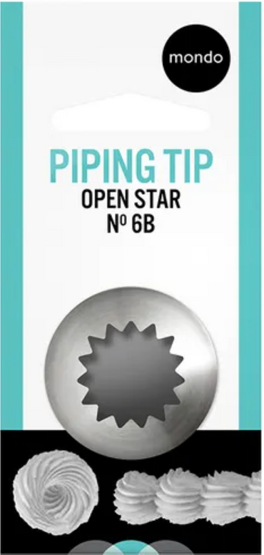 Mondo #6B SS Open Star Tip
