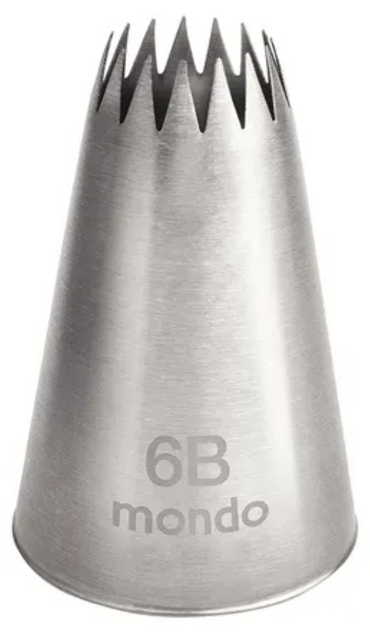 Mondo #6B SS Open Star Tip