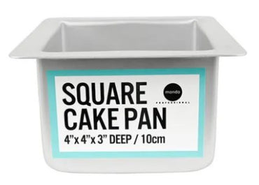Mondo  Square Cake Pan 4"/10x7.5 01MO184