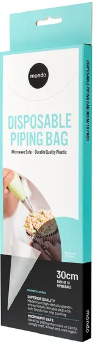 Mondo Disp Piping Bags 30cm/10pack 01MO811