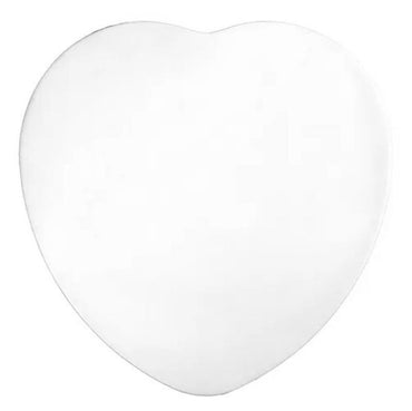 Mondo Cake Board - Heart - White 12in