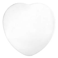 Mondo Cake Board - Heart - White 12in