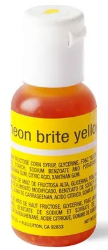 Chefmaster Liqua-Gel Brite Neo Yellow 20ml