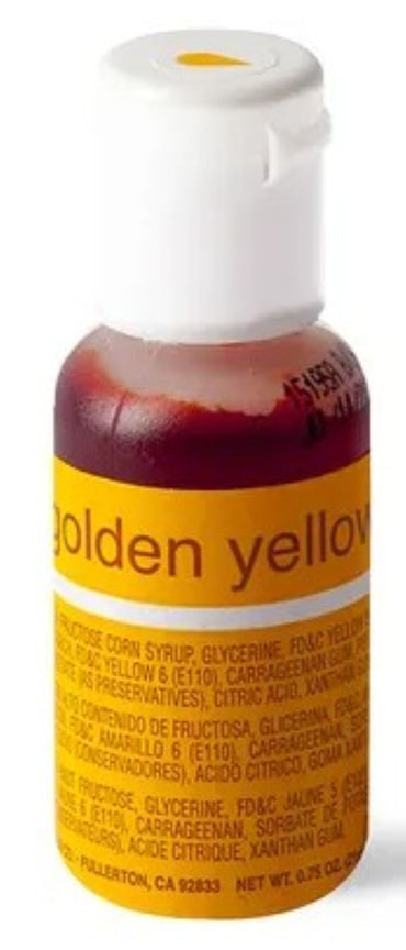 Chefmaster Liqua-Gel Golden Yellow 20ml