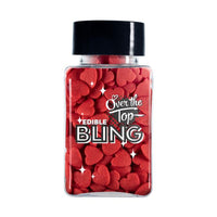 OTT Bling Love Hearts  Red 55g