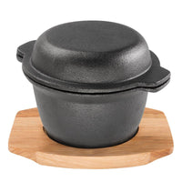 PyroCast Prawn Pot 11.8cm Maple Tray