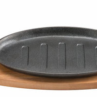 Pyrolux Pyrocast Oval Sizzle Plate