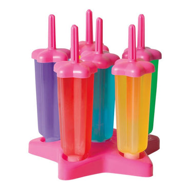 Avanti Pink Star Ice Moulds Set of 6