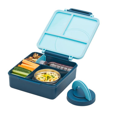 Avanti YumYum Bento Box with Jar - Blue