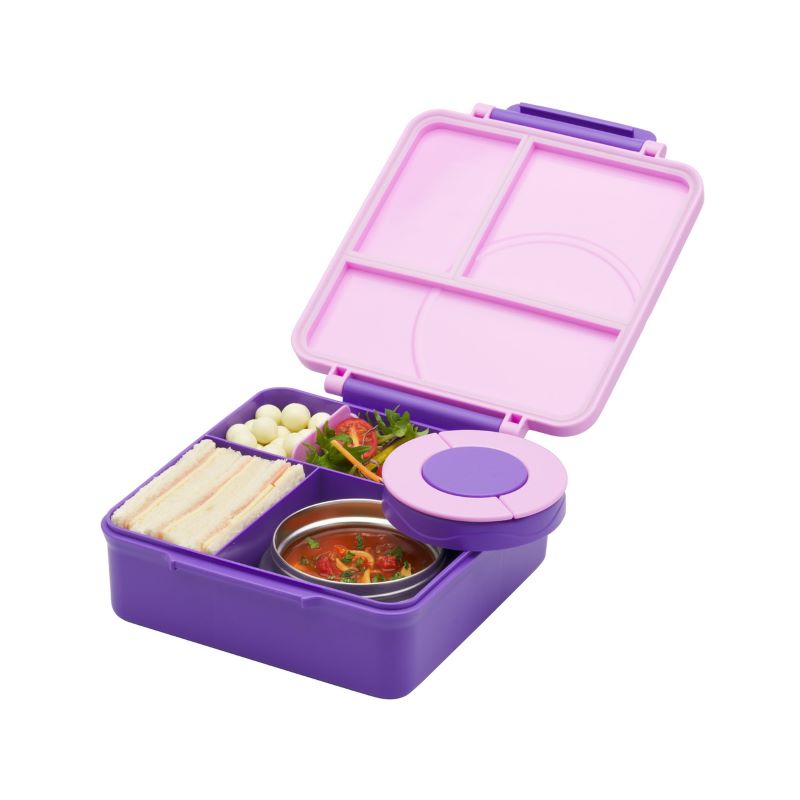 Avanti YumYum Bento Box with Jar - Lavender