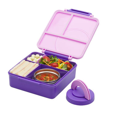 Avanti YumYum Bento Box with Jar - Lavender