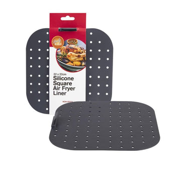 Silicone Squ A/Fryer Liner 22cm 3149