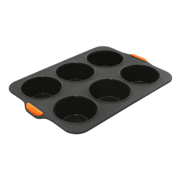 Bakemaster Silicone 6 cup Jumbo Muffin Tray