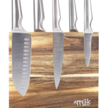 Magnetic Knife Stand - Double Sided - Acacia