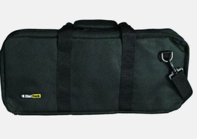 ChefTech BLACK 18 Pocket Knife Roll W/Strap