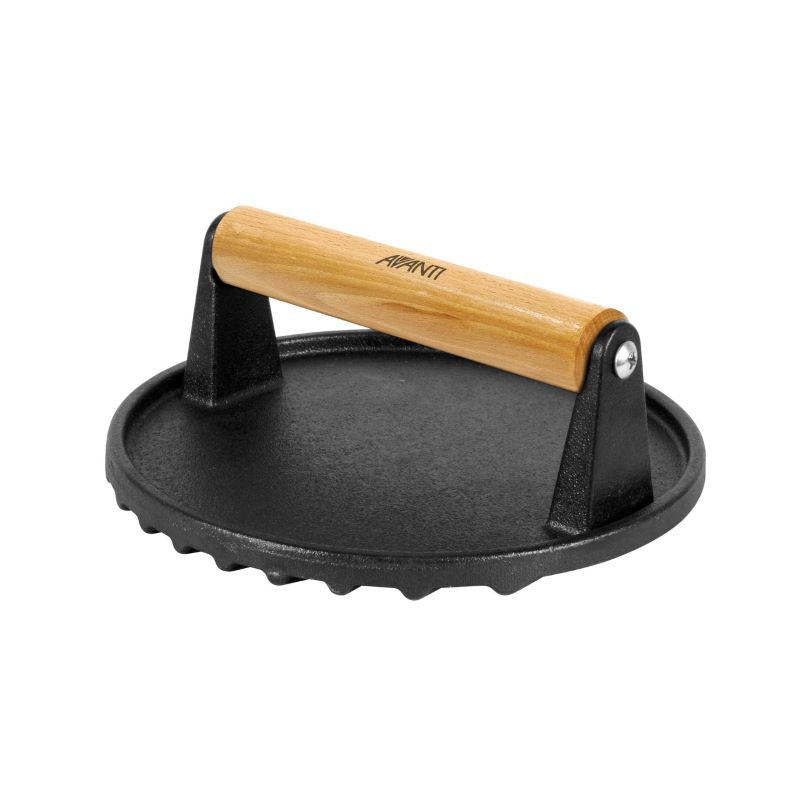 Cast Iron Round Burger Smasher