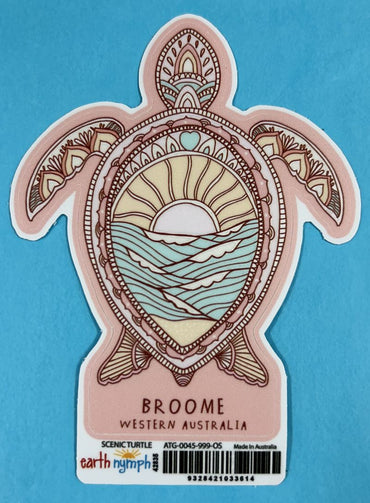 Girls Sticker - Scenic Turtle 0045