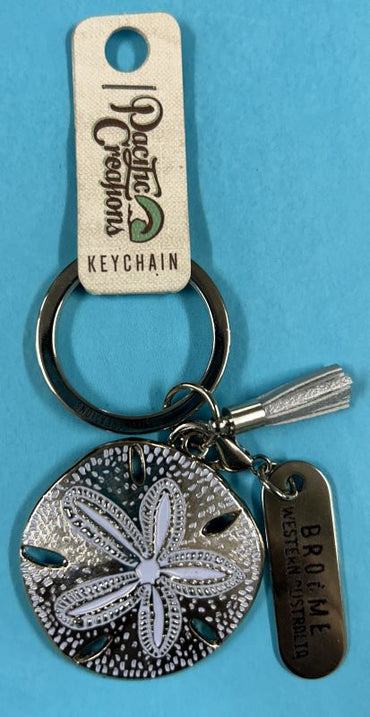 Ladies Keyring Sand Dollar