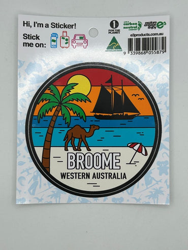 Sticker - Broome Pearl Lugger