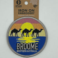 Patch - Iron on - Broome Cable Beach Camels