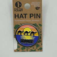 Hat Pin - Broome Cable Beach Camel Sunset